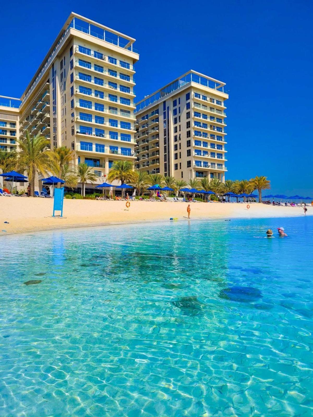 Marjan Island Beautiful Apartment Sea Side View Beach Luxury Rooms Ras Al Khaimah Uae מראה חיצוני תמונה