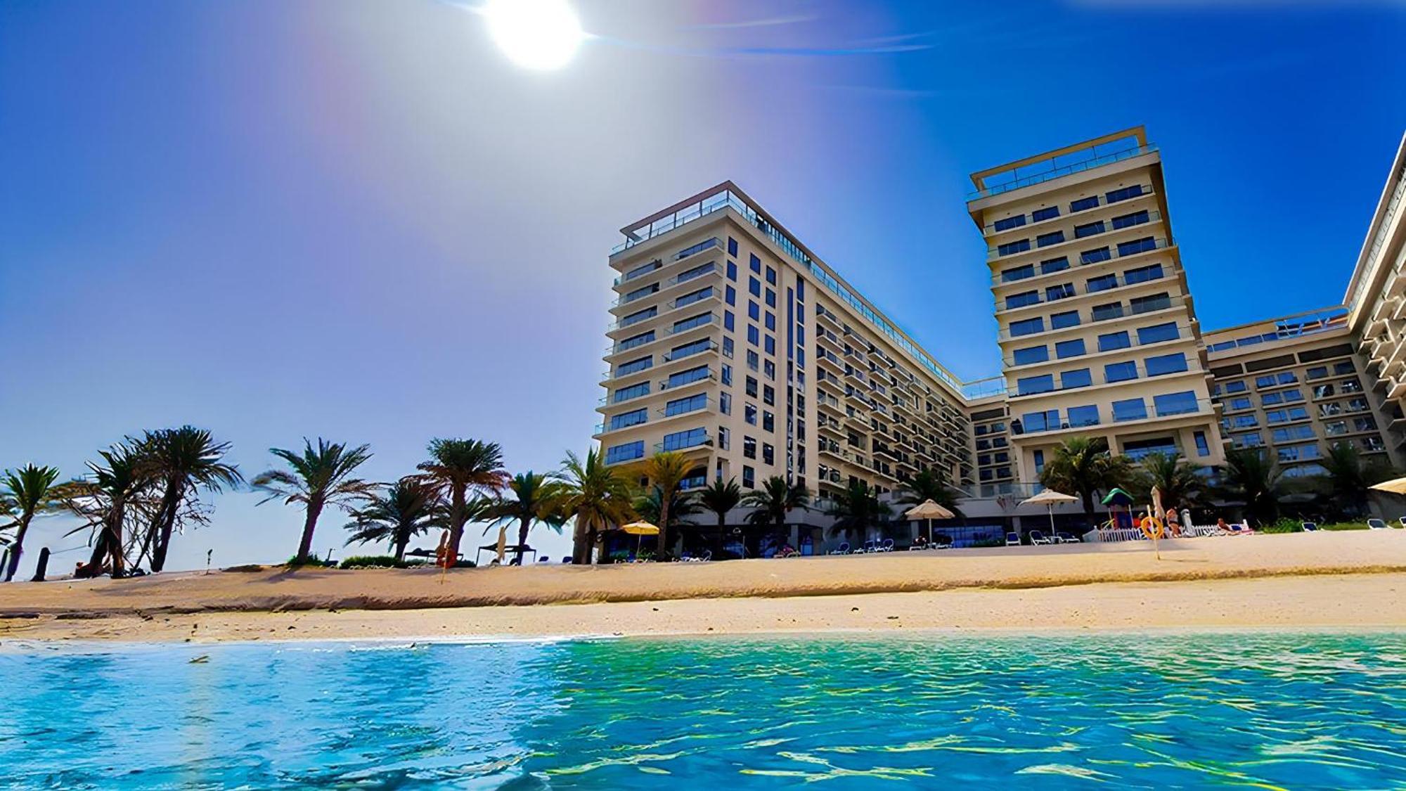 Marjan Island Beautiful Apartment Sea Side View Beach Luxury Rooms Ras Al Khaimah Uae מראה חיצוני תמונה
