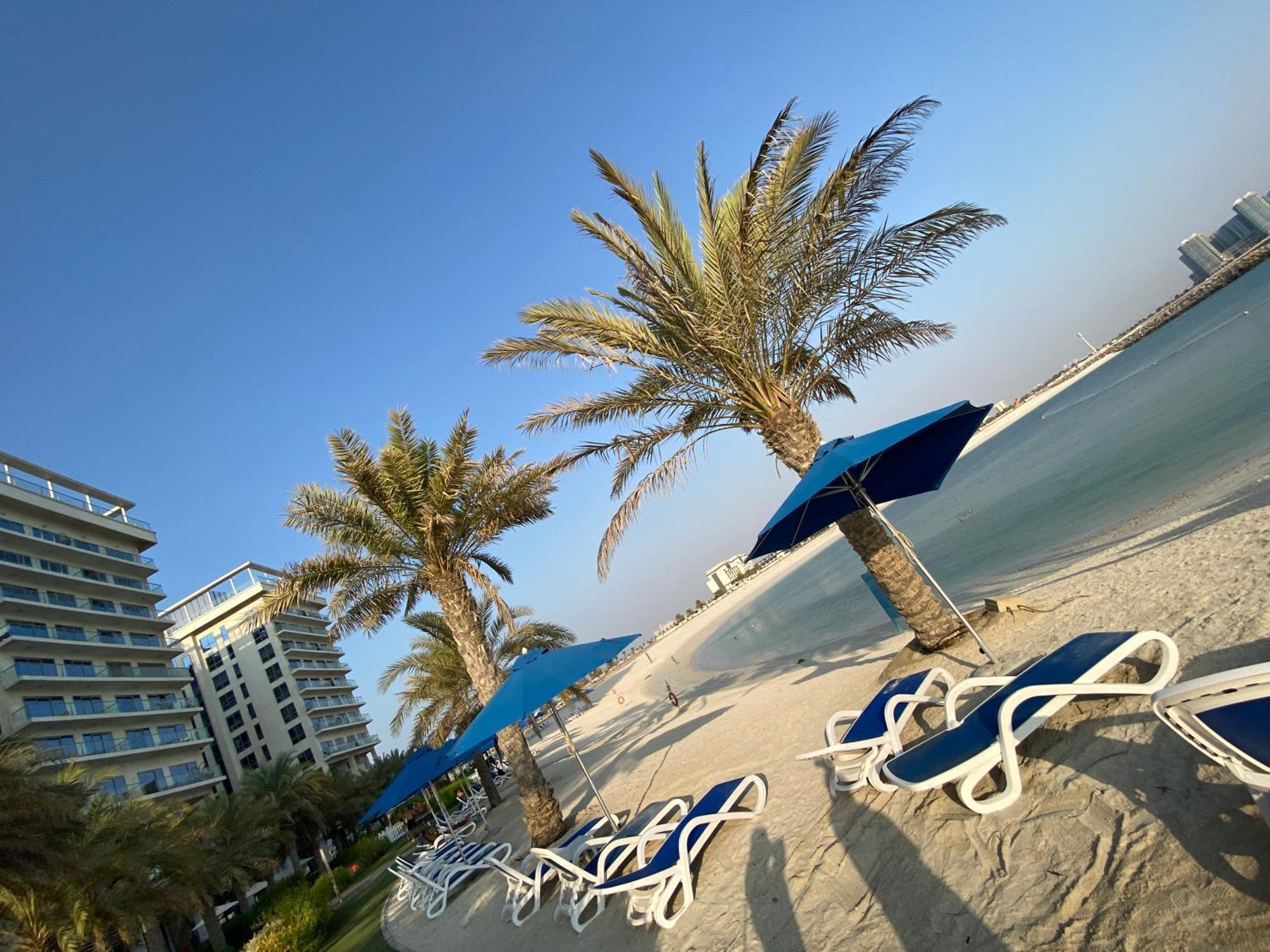 Marjan Island Beautiful Apartment Sea Side View Beach Luxury Rooms Ras Al Khaimah Uae מראה חיצוני תמונה