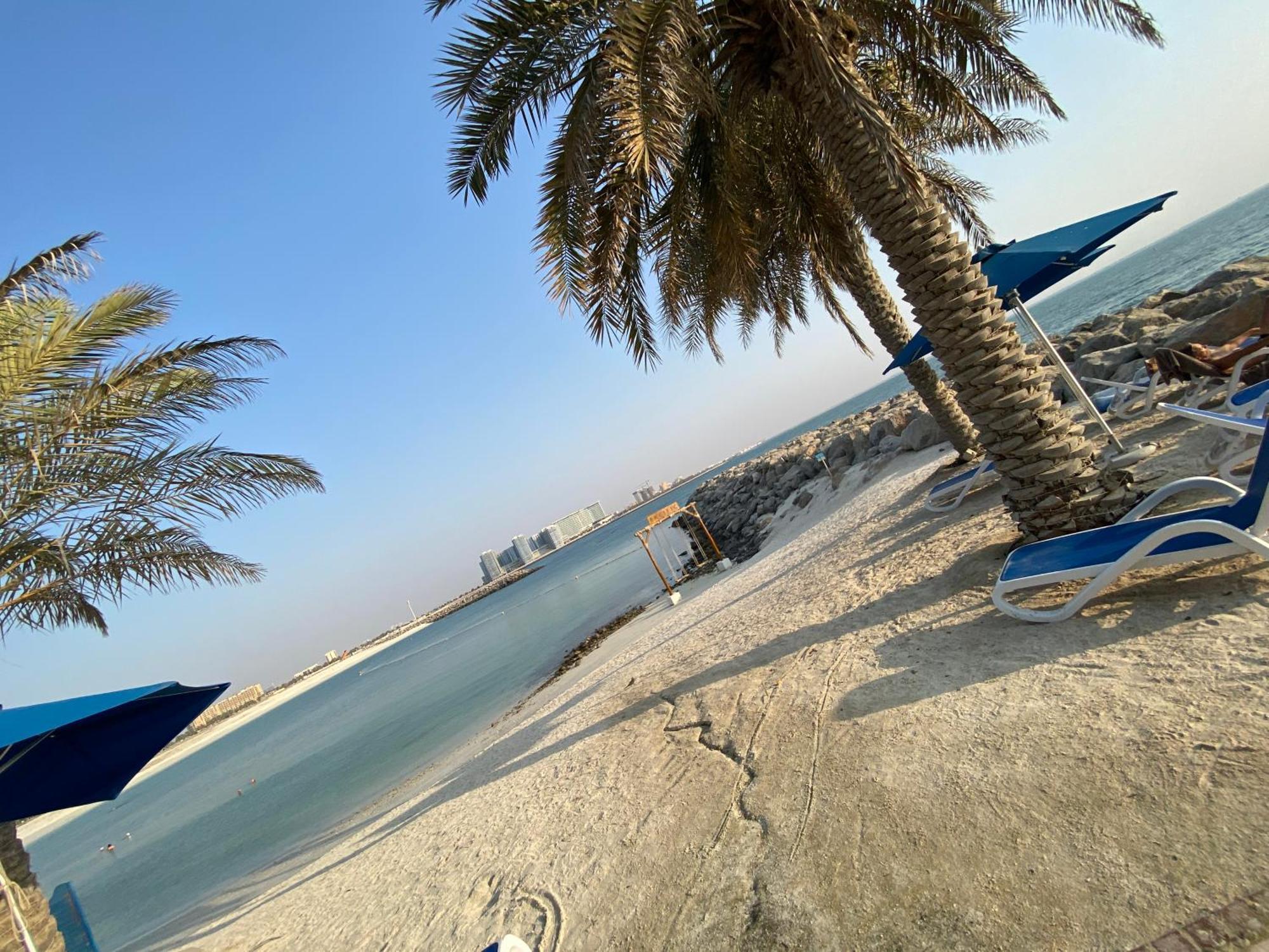 Marjan Island Beautiful Apartment Sea Side View Beach Luxury Rooms Ras Al Khaimah Uae מראה חיצוני תמונה