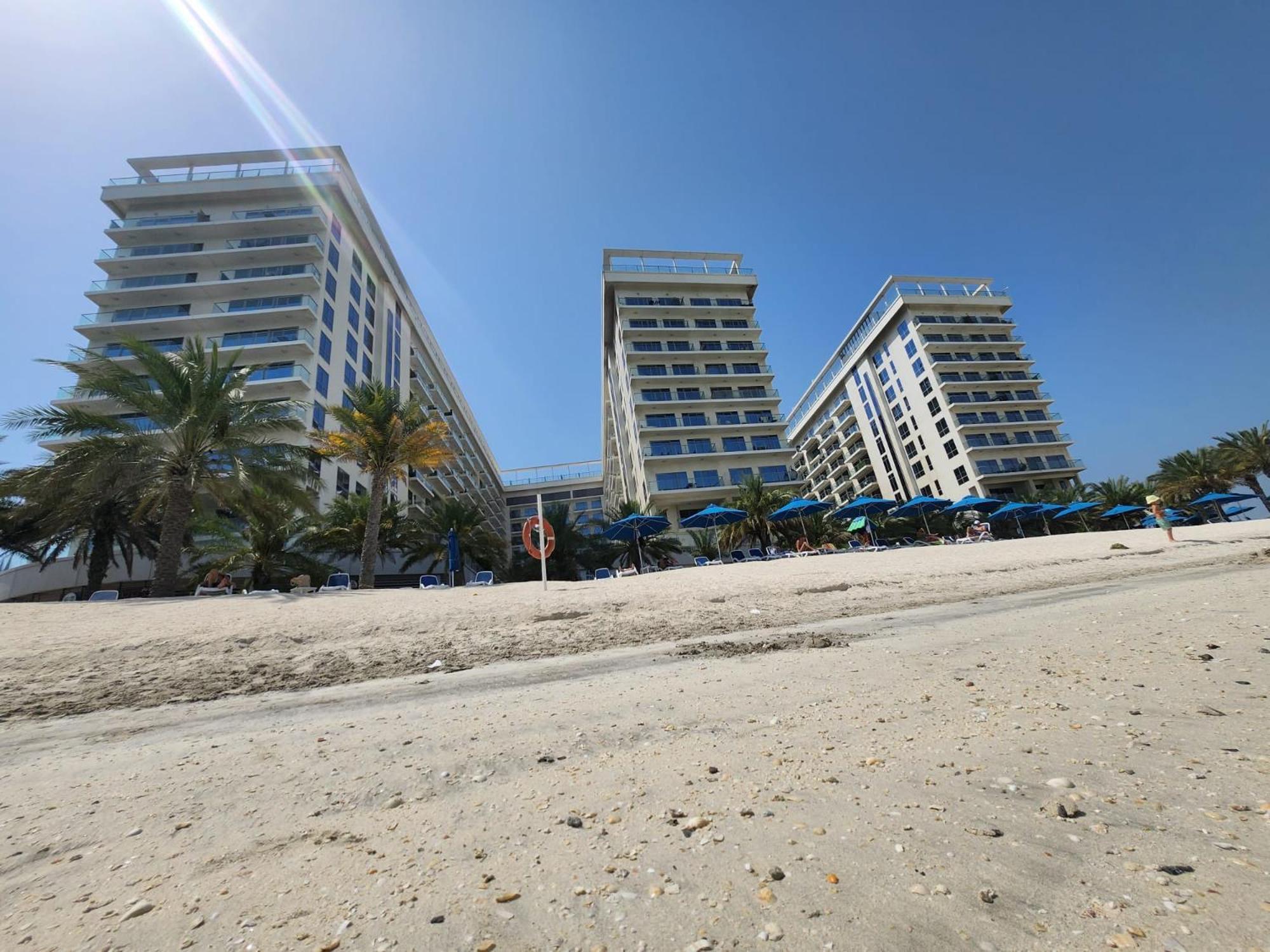 Marjan Island Beautiful Apartment Sea Side View Beach Luxury Rooms Ras Al Khaimah Uae מראה חיצוני תמונה
