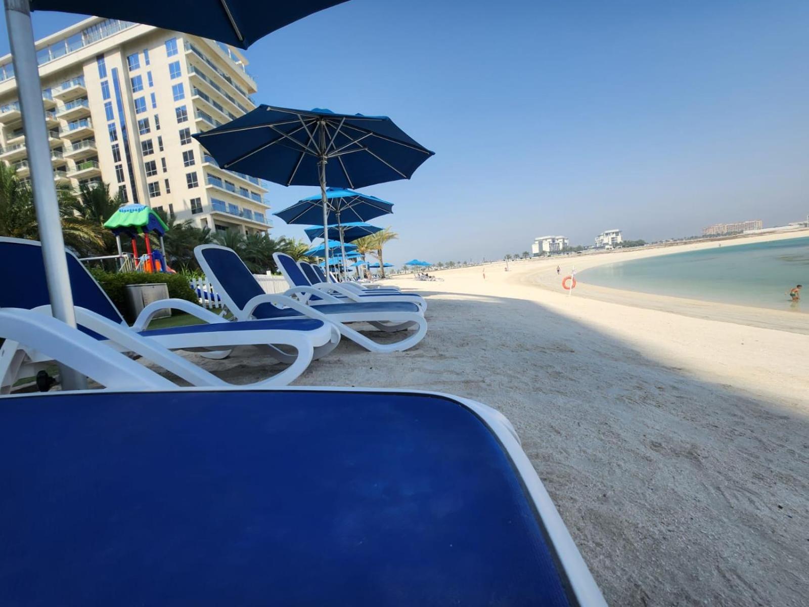 Marjan Island Beautiful Apartment Sea Side View Beach Luxury Rooms Ras Al Khaimah Uae מראה חיצוני תמונה